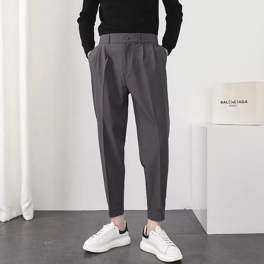 Korean Urban Slimline Trousers